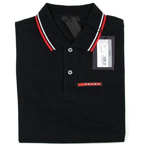 red prada polo|prada polo shirts for men.